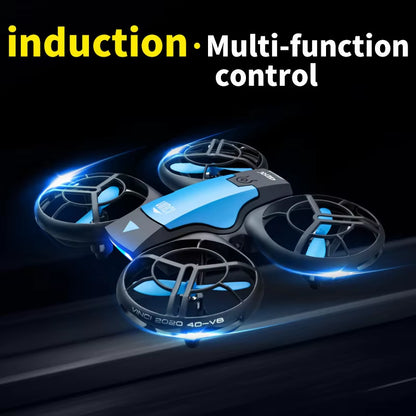 V8 New Mini Drone 4K Profession HD 1080P Wide Angle Camera Wifi FPV RC Dron Height Keep Drones Helicopter Kids Toys