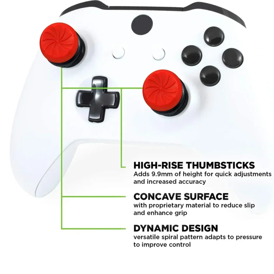 NEW 2PCS Freek Galaxy Performance Thumb Grip Caps Silicone Analog Stick Caps Cover for Xbox Series X/S Controller Silicone Cap