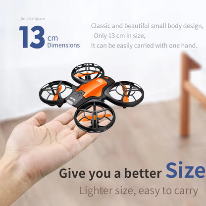 V8 New Mini Drone 4K Profession HD 1080P Wide Angle Camera Wifi FPV RC Dron Height Keep Drones Helicopter Kids Toys