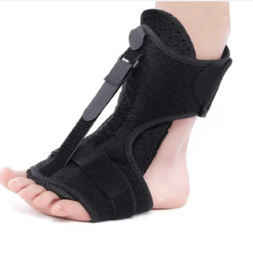 Plantar Fasciitis Night Splint Adjustable Foot Drop Ankle Brace Support Toe Pain